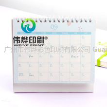 Printing Custom Gift Promotion Spiral Binding Paper Desk Calendar
